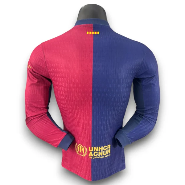 Camiseta Barcelona x Travis Scott  2024-2025 Local Manga Larga – Version Pro Player