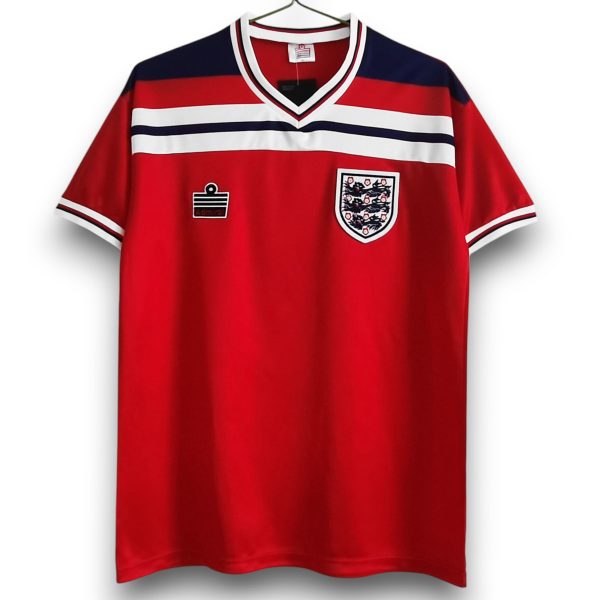 Camiseta Inglaterra 1980 Visitante