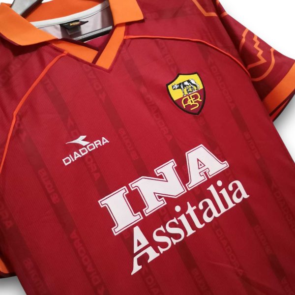 Camiseta AS Roma 1999-2000 Local