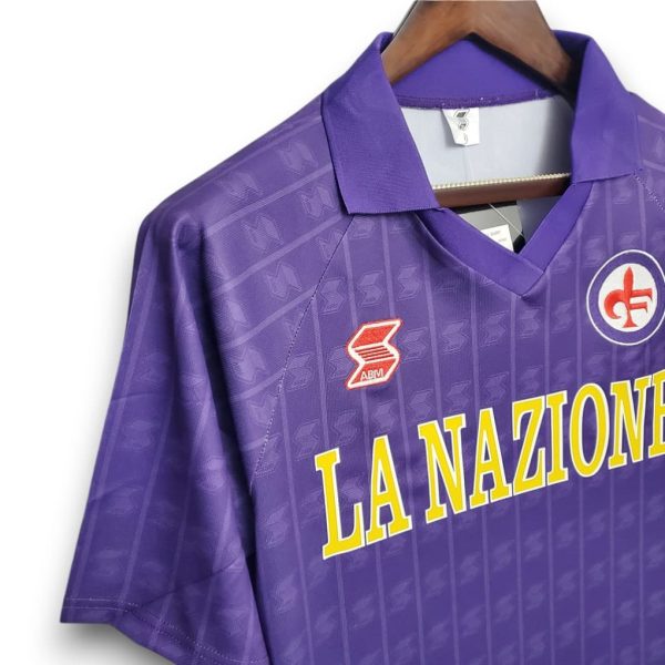 Camiseta AC Fiorentina 1989-1990 Local