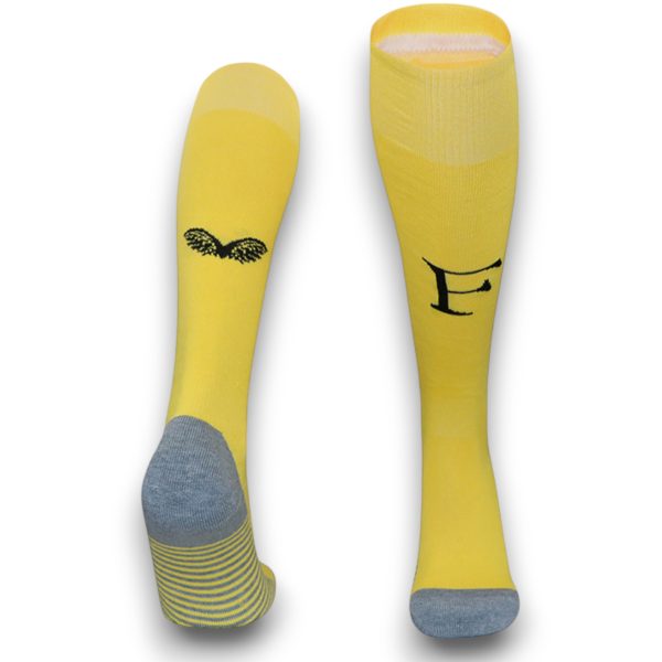 feyenoord-25-26-yellow-GK-sock-Photoroom.jpg Calcetines Fynoord 2025-2026 Portero
