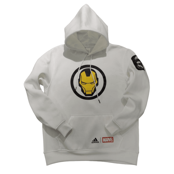 Sudadera Madrid x Marvel 22/23 Blanca – Sudadera Adulto