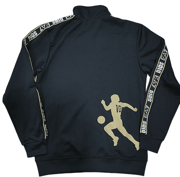 Chándal Nápoles x Maradona 22/23 Negro – Cremallera