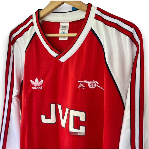 image_811dac60-2c80-44d3-9e97-33fd40ed1c63-Photoroom.jpg Camiseta Arsenal 1988-1989 Local Manga Larga