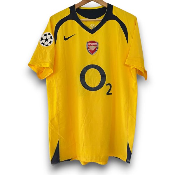 Camiseta Arsenal 2005-2006 Visitante