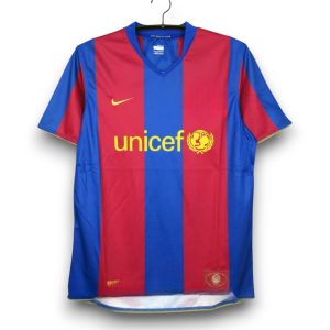 Camiseta Barcelona 2007-2008 Local