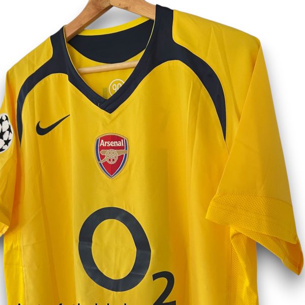 Camiseta Arsenal 2005-2006 Visitante