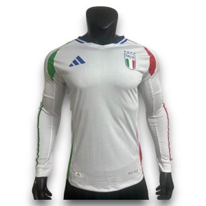 italy-away-Long-Sleeve-Player-Version.jpg Camiseta Italia 2024-2025 Visitante Manga Larga – Version Pro Player