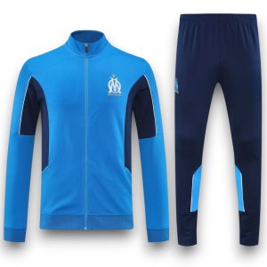 marseille-25-26-blue-tracksuit-2.jpg Chándal Olympique Marsella 2025-2026 Local – Cremallera