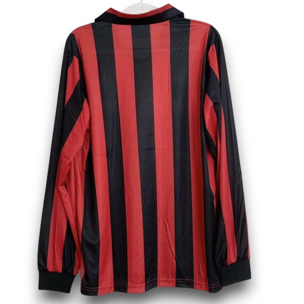 Camiseta AC Milan 1988-1989 Local Manga Larga