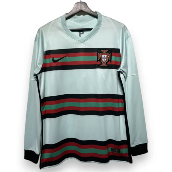 Camiseta Portugal 2020 Visitante Manga Larga