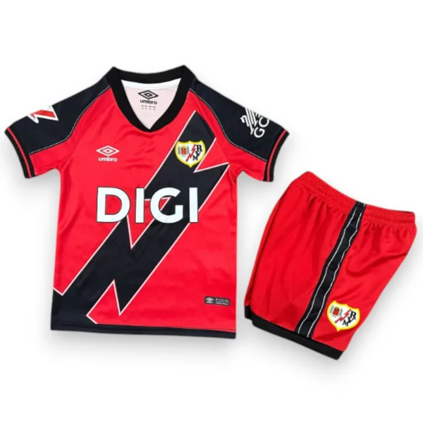 vallecano-24-25-red-away-kid-kit.webp Camiseta Rayo Vallecano 2025-2026 Visitante